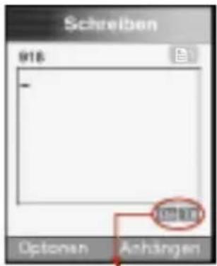 LG L5100 - Texteingabemodus ändern - 1