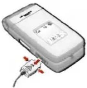 LG L5100 - Disconnecting the adapter - 1