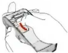 LG L5100 - Install the SIM card. - 2