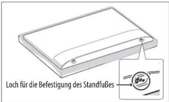 LG 32LU341H - Befestigung des Fernsehers an einer Wand - 2