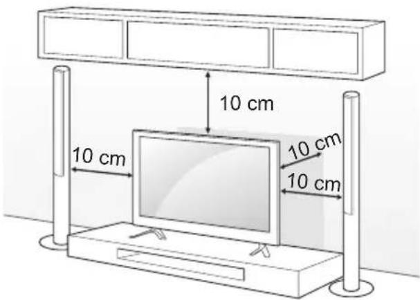 LG 22LY540M - Mounting on a table - 1