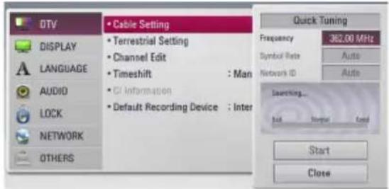 LG HR925C - Cable Setting (Auto Tuning) - 4