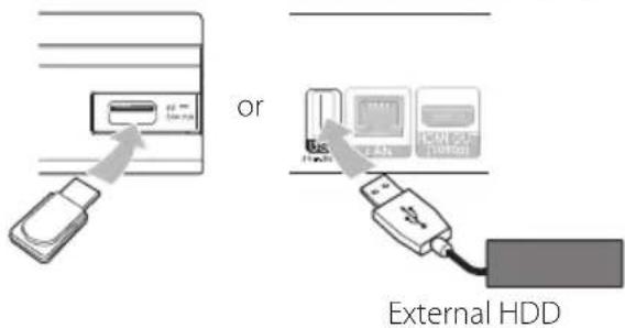 LG HR925C - Playback content in the USB device - 1
