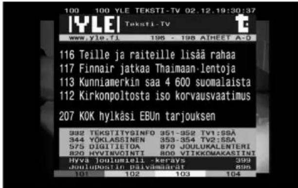 LG HR925C - Using the teletext (Viewing Teletext) - 1