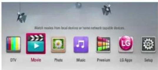 LG HR925C - Playing content contained in the internal hard disk drive - 1