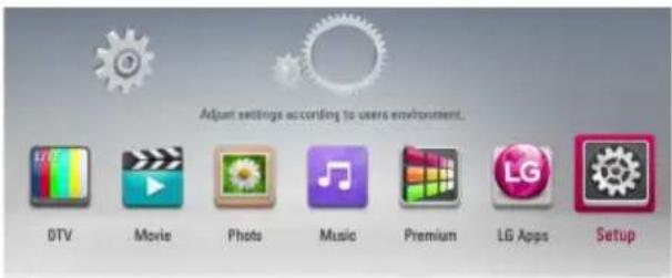 LG HR925C - Adjust the Setup Settings - 1