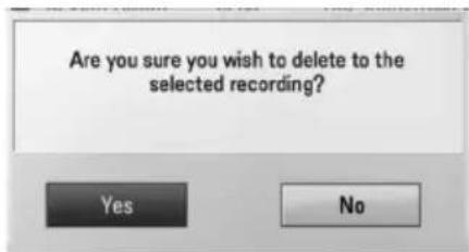 LG HR925C - Canceling a timer recording - 1