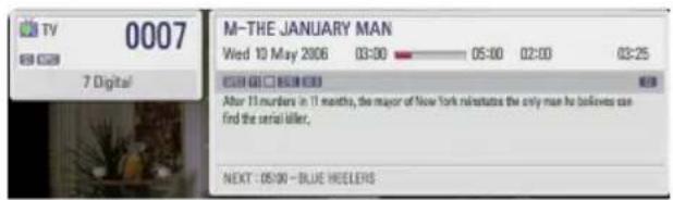 LG HR925C - Viewing the programme information - 1