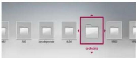 LG HR925C - Playback content in the USB device - 4