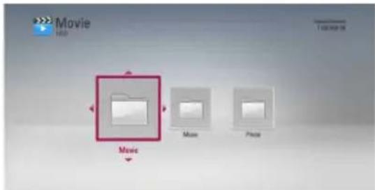 LG HR925C - Copying file(s)/folder(s) from the internal hard disk drive to a USB storage device - 3