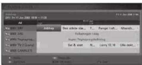 LG BDS580 - To Display the Program Guide - 1