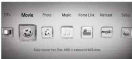 LG BDS580 - Playing movie file and VR discs - 1