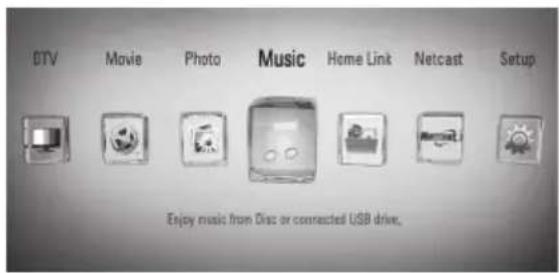 LG BDS580 - Listening to music - 1