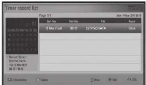 LG BDS580 - Timer Recording (EPG) - 2