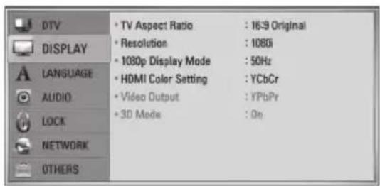 LG BDS580 - Adjust the Setup Settings - 1