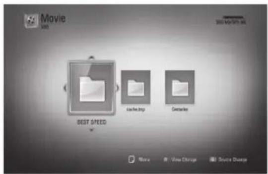 LG BDS580 - Playback content in the USB device - 4