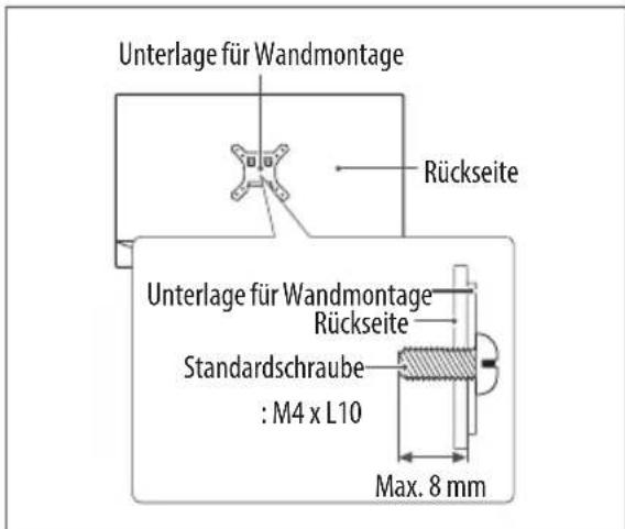 LG 49LV661H - Separat zu beziehen (Wandmontagehalterung) - 5