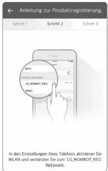LG VRH950MSPCM - Produkt-Netzwerk / Registrieren des Produkts (iOS) - 3