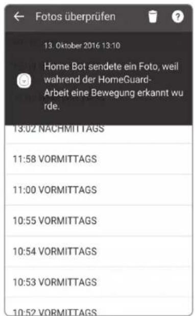 LG VRH950MSPCM - Menü - Home Guard (Benachrichtigung) - 3