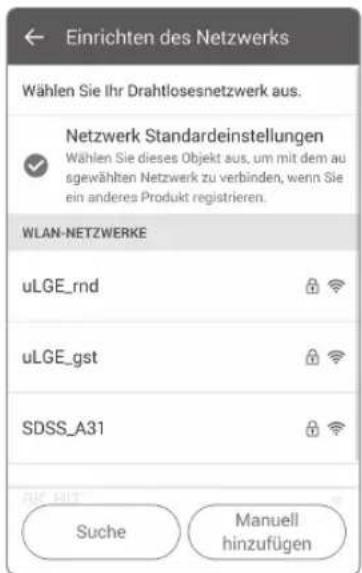 LG VRH950MSPCM - Produkt-Netzwerk / Registrieren des Produkts (Android) - 1