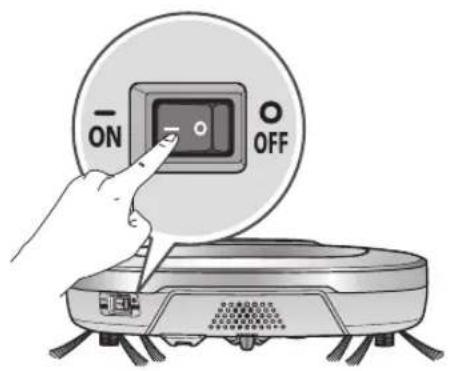 LG VRH950MSPCM - Hauptstromversorgung einschalten - 1