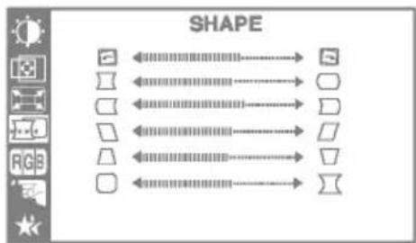 LG T711S - To adjust the shape of the screen - 1