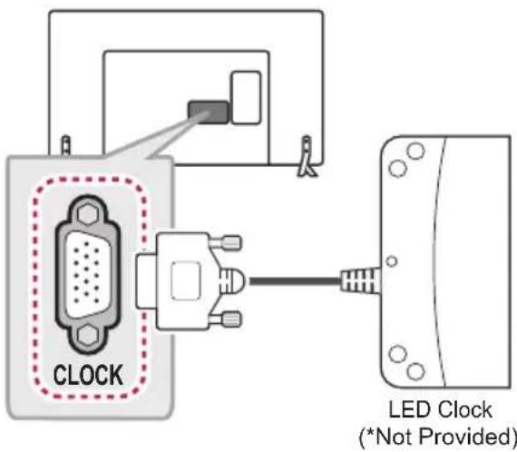 LG 32LY761H - LED Clock Connection - 1