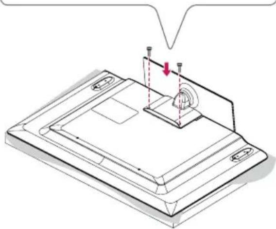 LG 32LY761H - Attaching the Stand - 12
