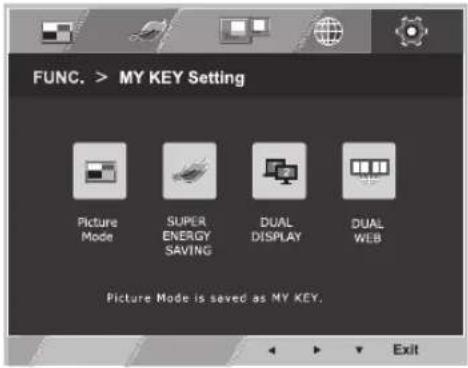 LG 24EB23TM-W - MY KEY Setting - 1