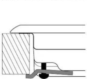 Hotpoint Ariston PZ 750 R GH - Esquema para prender os ganchos - 2