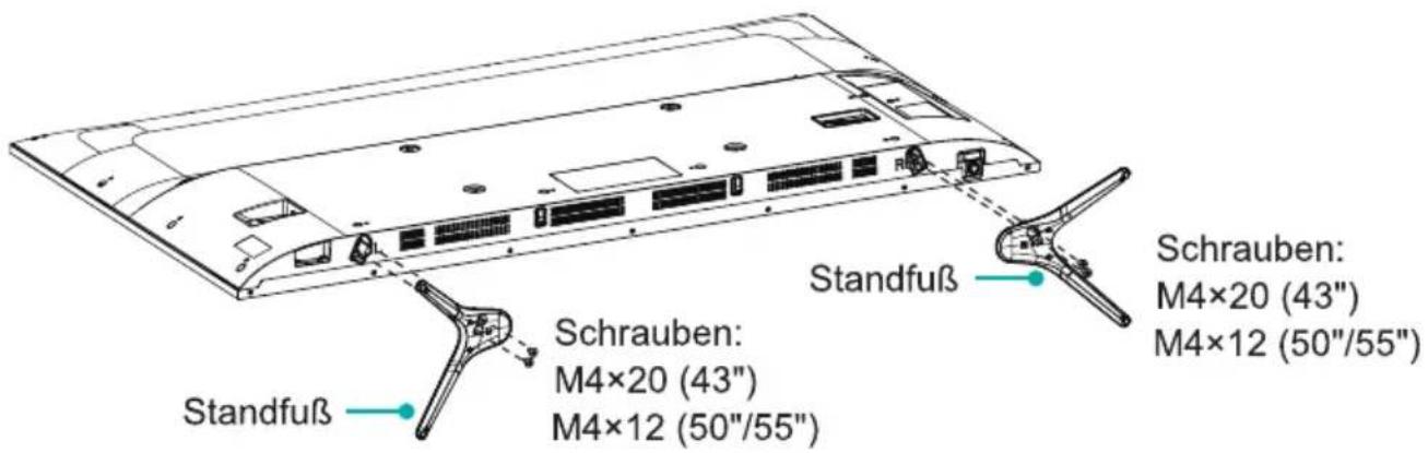 HISENSE H65A6500 - Für 43"/ 50"/ 55" - 1