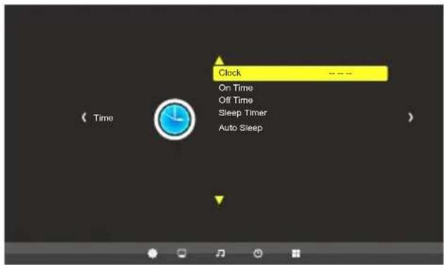 Swedx SS-28K1 - Menu > Time - 1