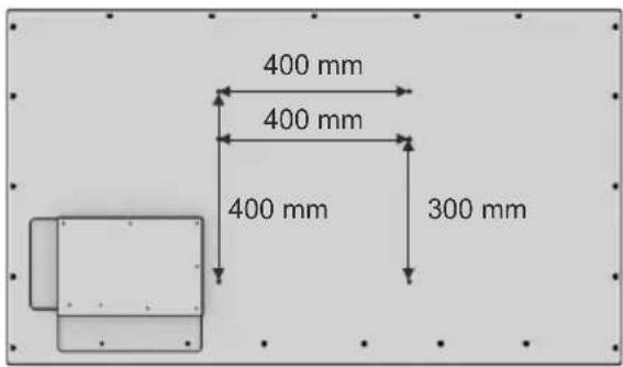 Swedx MM-65K1 - Wall mount assembly - 5