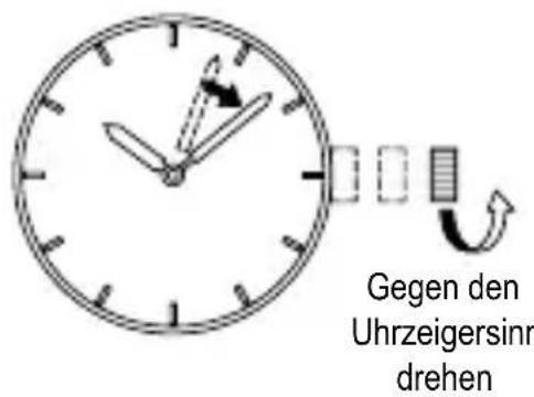 Orient Star Contemporary RE-HJ0001S - ◆ EINSTELLEN VON UHRZEIT und DATUM [HK(F7G)] [Einstellen der Uhrzeit] - 2