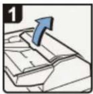 RICOH Aficio MP C7501SP - Wenn Q bei einer Einschießeinheit angezeigt wird - 1