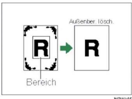 Bereich Außenber. lösche.