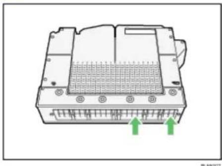 RICOH Aficio MP C7501SP - Binderückentyp in der Binderückenkasette ändern - 2