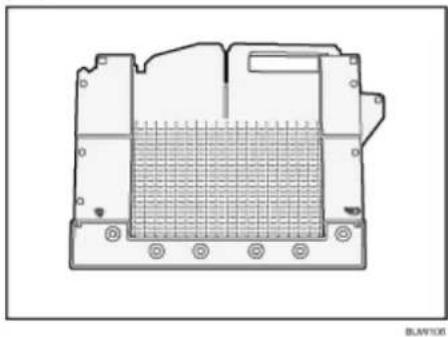 RICOH Aficio MP C7501SP - Binderückentyp in der Binderückenkasette ändern - 1