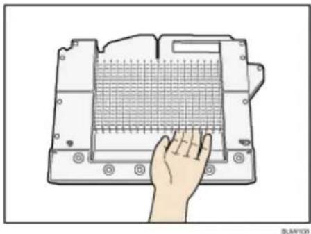 RICOH Aficio MP C7501SP - Binderückentyp in der Binderückenkasette ändern - 3