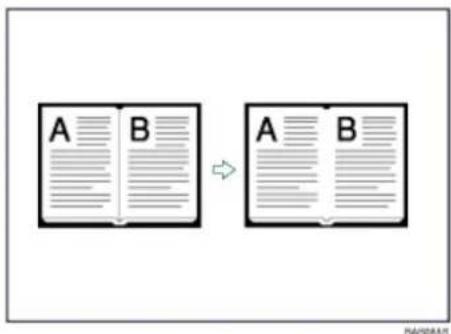 A B → A B