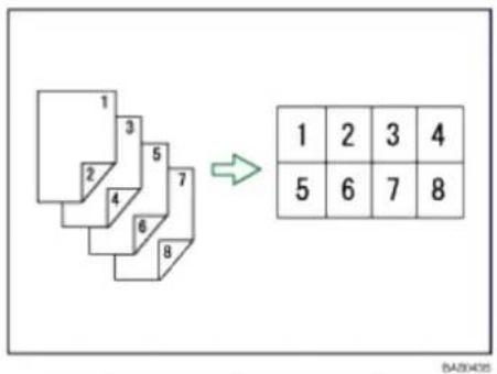 1 2 3 4 5 6 7 8 → 1 2 3 4 5 6 7 8