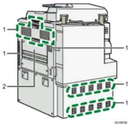 RICOH Aficio MP C7501SP - Papiermagazine (Magazine 1 - 3) - 1