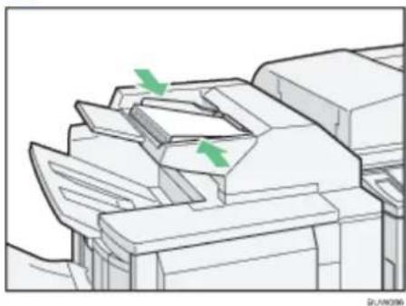 RICOH Aficio MP C7501SP - Stellen Sie die Seitenbegrenzungen auf das Papierformat ein. - 1