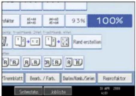 rofaktor AS+AS AS+AS AS+AS 9.3% 100% using 1-satkmets,2/4t,1-satkmets,4/4t 1 2 1 2 1 2 Rand erstellen R R R R R R Trennblatt Bearb./Farb. Dules/Komb/Senien Reprofaktor Systematick klobiste 33 APR 2008 4:10