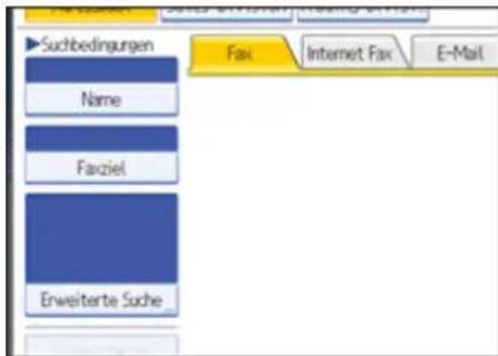 Suchbedingungen Name Fasciel Erweiterte Suche Fax Internet Fax E-Mail