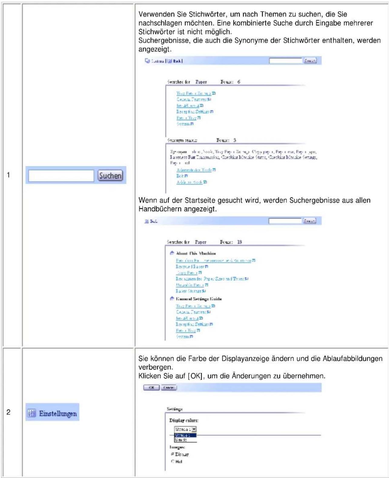 1 Suchen Verwenden Sie Stichwörter, um nach Themen zu suchen, die Sie nachschlagen möchten. Eine kombinierte Suche durch Eingabe mehrerer Stichwörter ist nicht möglich. Suchergebnisse, die auch die Synonyme der Stichwörter enthalten, werden angezeigt. Searches for Paper Focus: 6 Try Page 1 & 2 Search Data In A1000000000000000000000000000000000000000000000000000000000000000000000000000000000000 Searches for Paper Focus: 3 Synonym in A1000000000000 - Try Page 1 & 2 (Cloga page 1, Page 1 out, Page 1 up, To search Par Textworking, Check the Movie Store, Check the Movie Setage, Page 1 and Automotive Tools Buch Able as Stock Wenn auf der Startseite gesucht wird, werden Suchergebnisse aus allen Handbüchern angezeigt. Searches for Paper Focus: 18 About This Machine Play Photo 1 & 2 (Cloga page 1, Page 1 out, Page 1 up, To search Par Textworking, Check the Movie Store, Check the Movie Setage, Page 1 and Automotive Tools Buch Able as Stock Automotive Settings Grids Try Page 1 & 2 (Cloga page 1, Page 1 out, Page 1 up, To search Par Textworking Buch Able as Stock Automotive Settings Grids Try Page 1 & 2 (Cloga page 1, Page 1 out, Page 1 up, To search Par Textworking Buch Able as Stock 2 Einstellungen Sie können die Farbe der Displayanzeige ändern und die Ablaufabbildungen verbergen. Klicken Sie auf [OK], um die Änderungen zu übernehmen. OK Cancel Settings: Display colors: Searches: Searches: Images: Display Buch