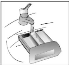 HOOVER DST 101636PG-84 - Reinigung des Flusensiebs (Klammemfalle) - 1