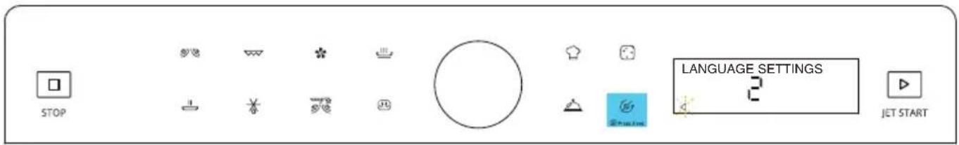 WHIRLPOOL MWPN 3391 - Spracheinstellungen - 1