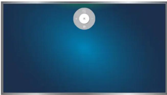 SAMSUNG UE40J6282SU - Anzeigen der Symbole für die Richtungssteuerung, wenn keine Sendung läuft - 1