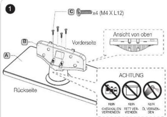 SAMSUNG HG32EB690QB - Standfußkomponenten - 5